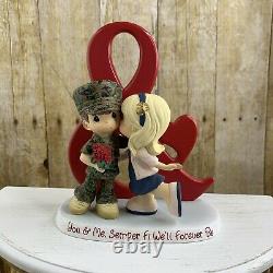 Precious Moments You and Me Semper Fi Figurine Forever Be 2018 Hamilton