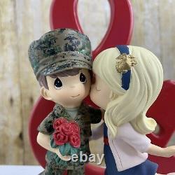 Precious Moments You and Me Semper Fi Figurine Forever Be 2018 Hamilton