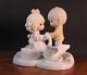Precious Moments Your Love Gives Me Wings 610070 Couple With Swans Figurine