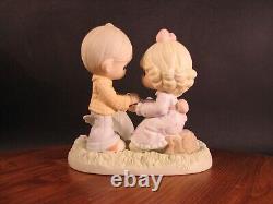 Precious Moments Your Love Gives Me Wings 610070 Couple With Swans Figurine