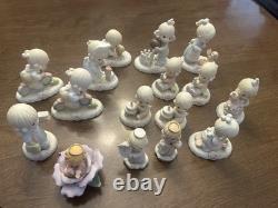 Precious Moments collectible figures, beautifully detailed and perfect to displa