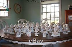 Precious Moments figurines HUGE LOT 48 figurines MINT