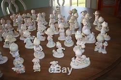 Precious Moments figurines HUGE LOT 48 figurines MINT