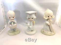 Precious Moments large lot of diverse figurines