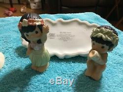 Precious moments 2005 Hawaii Event Exclusive set/lot of 6 signed by all 3