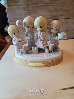 Precious moments 30 year anniversary Loving Caring And Sharing No Box