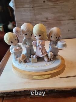 Precious moments 30 year anniversary Loving Caring And Sharing No Box