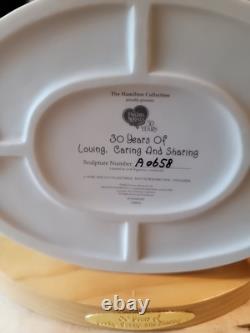 Precious moments 30 year anniversary Loving Caring And Sharing No Box