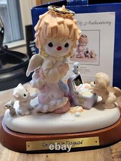 Precious moments 4001573 An Angel In Disguise Premier Collection Original Packag