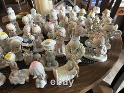 Precious moments Collection 45 plus figurines no boxes
