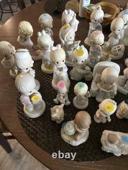Precious moments Collection 45 plus figurines no boxes