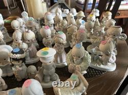 Precious moments Collection 45 plus figurines no boxes