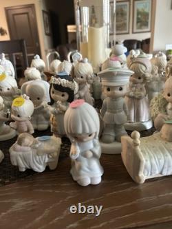 Precious moments Collection 45 plus figurines no boxes