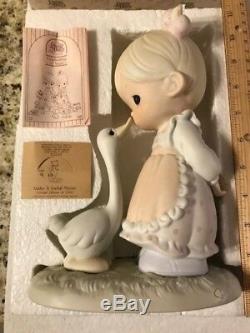 Precious moments figurine RARE 10 tall 1 of 1500 limited edition! 1 OWNER