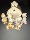 Precious Moments Figurines. Fall Festival. 7 Piece Porcelain With Lighted Barn