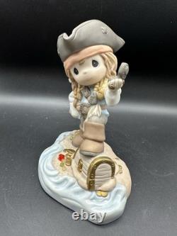 Precious moments figurines I Found My Treasure Disney