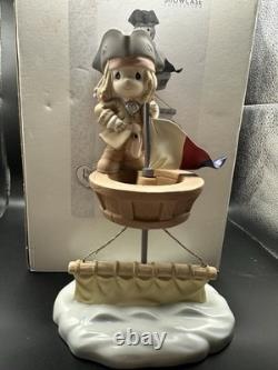 Precious moments figurines I'd Be Sunk Without You Disney's Jack Sparrow