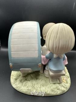 Precious moments figurines I'm A Happy Camper When I'm With You