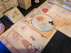 Precious moments figurines Lot of 53 WithCalendars, Coloring Books, Plates and Pins