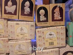 Precious moments figurines Lot of 53 WithCalendars, Coloring Books, Plates and Pins