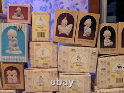 Precious moments figurines Lot of 53 WithCalendars, Coloring Books, Plates and Pins