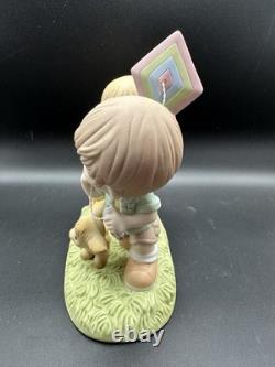 Precious moments figurines Our Love Takes Flight Signed Singapore Exc