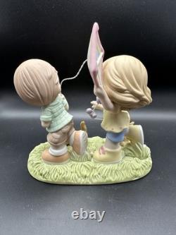 Precious moments figurines Our Love Takes Flight Signed Singapore Exc