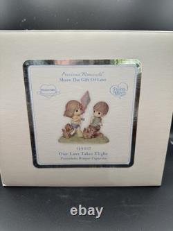 Precious moments figurines Our Love Takes Flight Signed Singapore Exc
