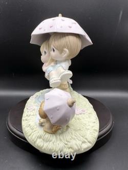 Precious moments figurines Showered With Love & Thot-fulness Signed