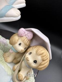 Precious moments figurines Showered With Love & Thot-fulness Signed
