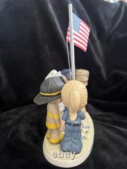 Precious moments figurines United Together, Our Heroes Forever
