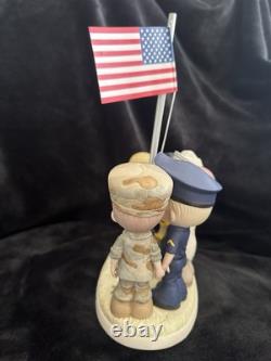 Precious moments figurines United Together, Our Heroes Forever