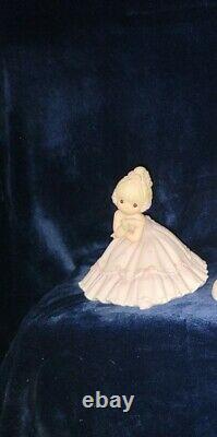 Precious moments figurines lot. 10 peices from large to small