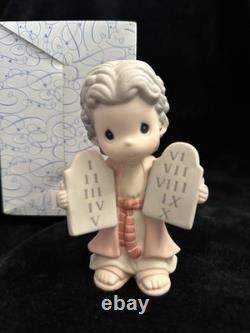 Precious moments figurines rare I Have Spoken To You From Heaven Bible Hero's
