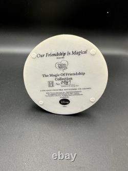 Precious moments figurines rare Our Friendship Is Magical Disney