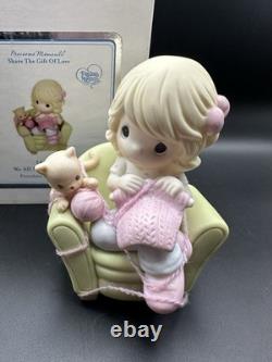 Precious moments figurines rare We All Needle Little Love