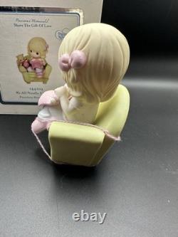 Precious moments figurines rare We All Needle Little Love