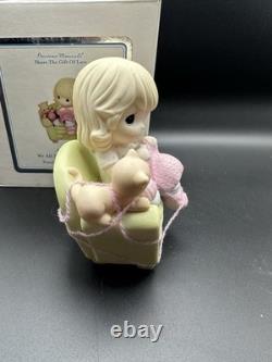 Precious moments figurines rare We All Needle Little Love