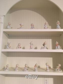 Precious moments growing in grace entire set, age 1-16 excellent condition
