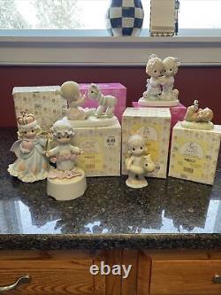 Precious moments lot of figurines #487929, 531138, 795151,204854, 112577,4003164