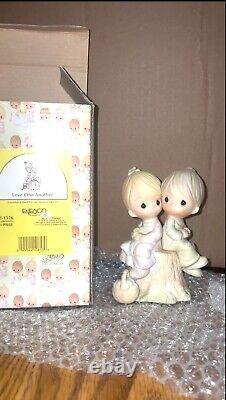 RARE 1978 Precious Moments Love One Another Jonathan and David Figurine