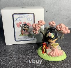 RARE Disney Precious Moments A Blossom is Never Too Late to Bloom -Mulan Mushu