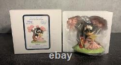 RARE Disney Precious Moments A Blossom is Never Too Late to Bloom -Mulan Mushu