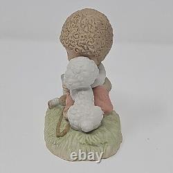 RARE MISPRINT Precious Moments Figurine E1377B He Careth For You original 21