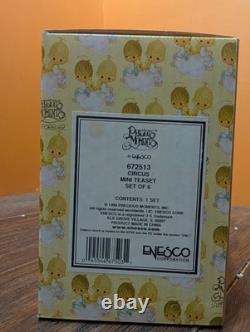 RARE! Precious Moments 672513 Circus Big Top Clown Carnival Show Mini Tea Set 8