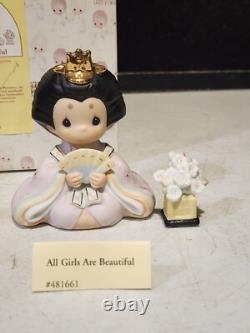RARE-Precious Moments ALL GIRLS ARE BEAUTIFUL JAPANESE COLLECTION 481661 WithBOX
