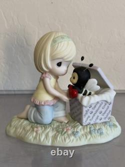 RARE Precious Moments Bee The Gift of Love 113900 Signed by Sam & Deb Butcher