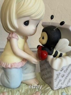 RARE Precious Moments Bee The Gift of Love 113900 Signed by Sam & Deb Butcher