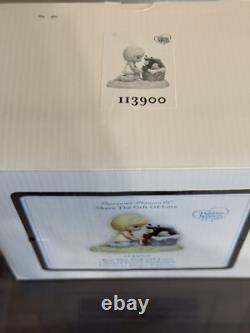 RARE Precious Moments Bee The Gift of Love 113900 Signed by Sam & Deb Butcher