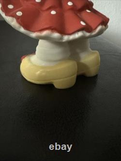 RARE Precious Moments Disney Dreamer Girl Porcelain Figure Minnie Mouse Dress-Up